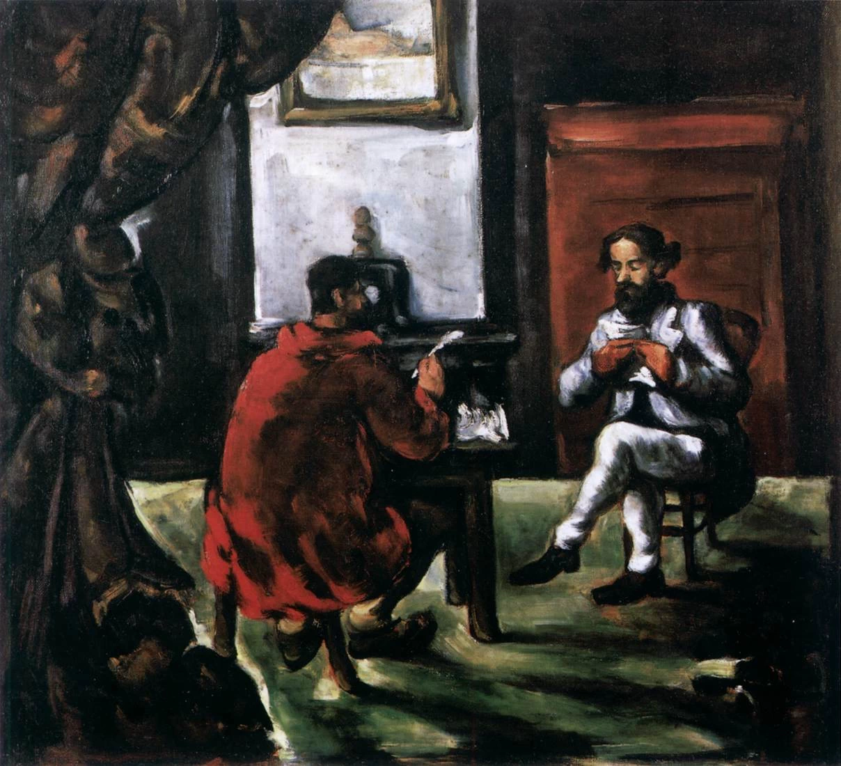Paul Alexis leggendo a Zola, 1869